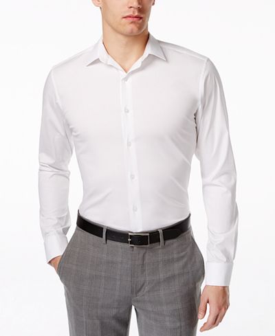 Alfani Spectrum Slim-Fit French Cuff Shirt