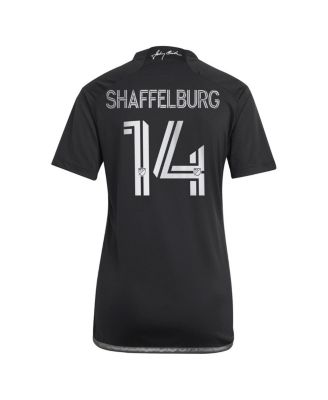Women's Jacob Shaffelburg Black Nashville SC 2024 Man In Black Kit Replica Player Jersey