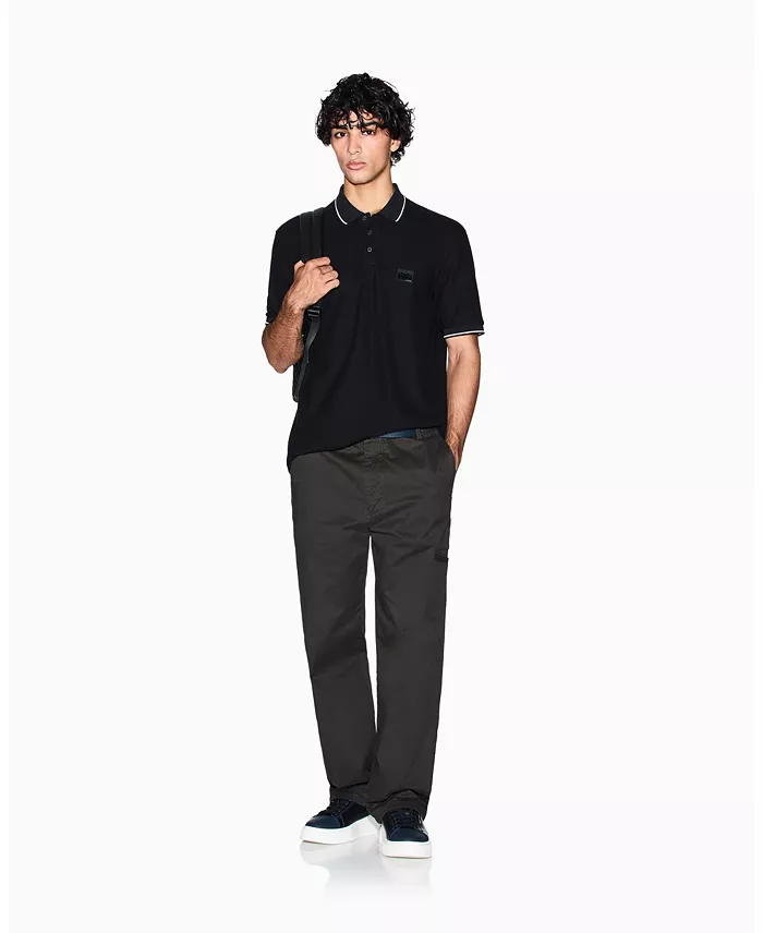 Men's Night Lab Short Sleeve Mercerized Cotton Pique Polo Shirt - thumbnail 7