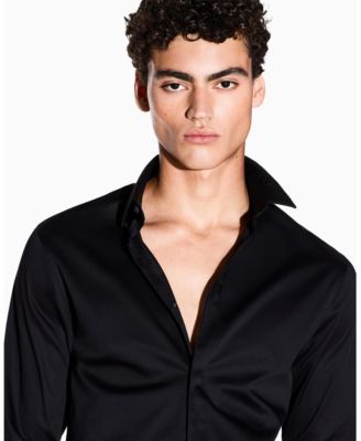 Men's Night Lab Satin Woven Shirt
