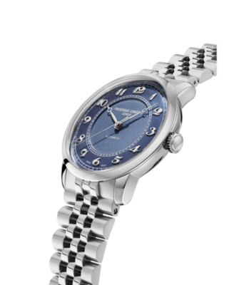 Men's Classics Automatic Silver-Tone Bracelet Watch, 38.5mm