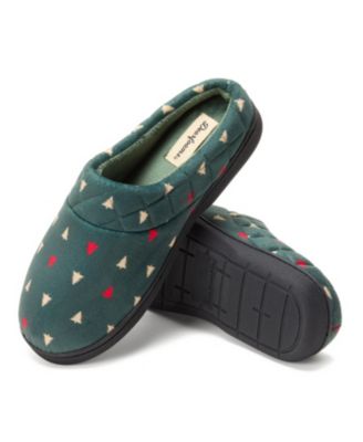 Women's Darcy Quilted Cuff Velour Clog House Slipper