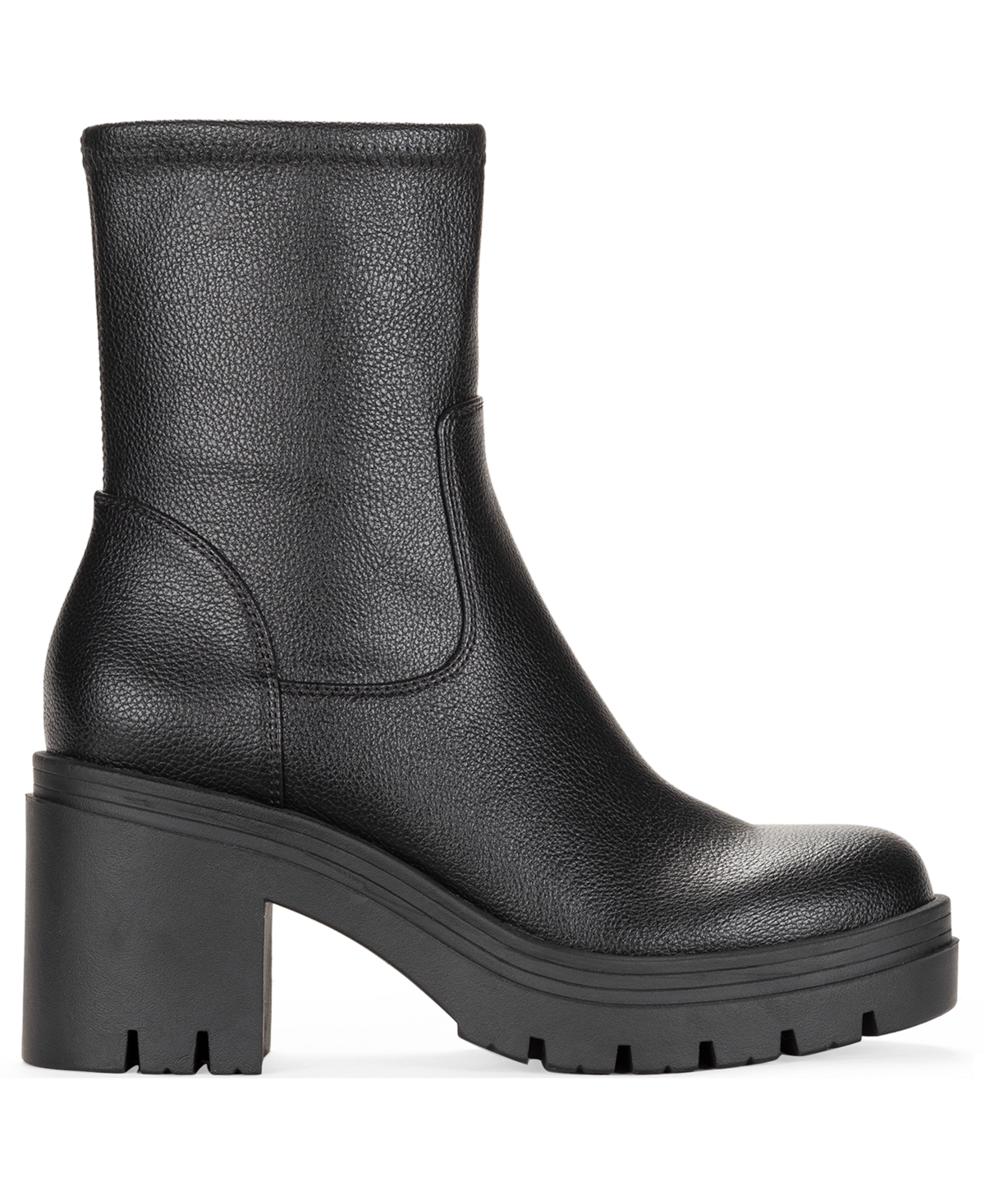 Wild Pair Women's Verona Block Heel Booties, Macy's Exclusive In Black