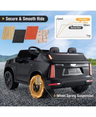 24V Ride on Truck 2-Seater Licensed Cadillac with Remote Control