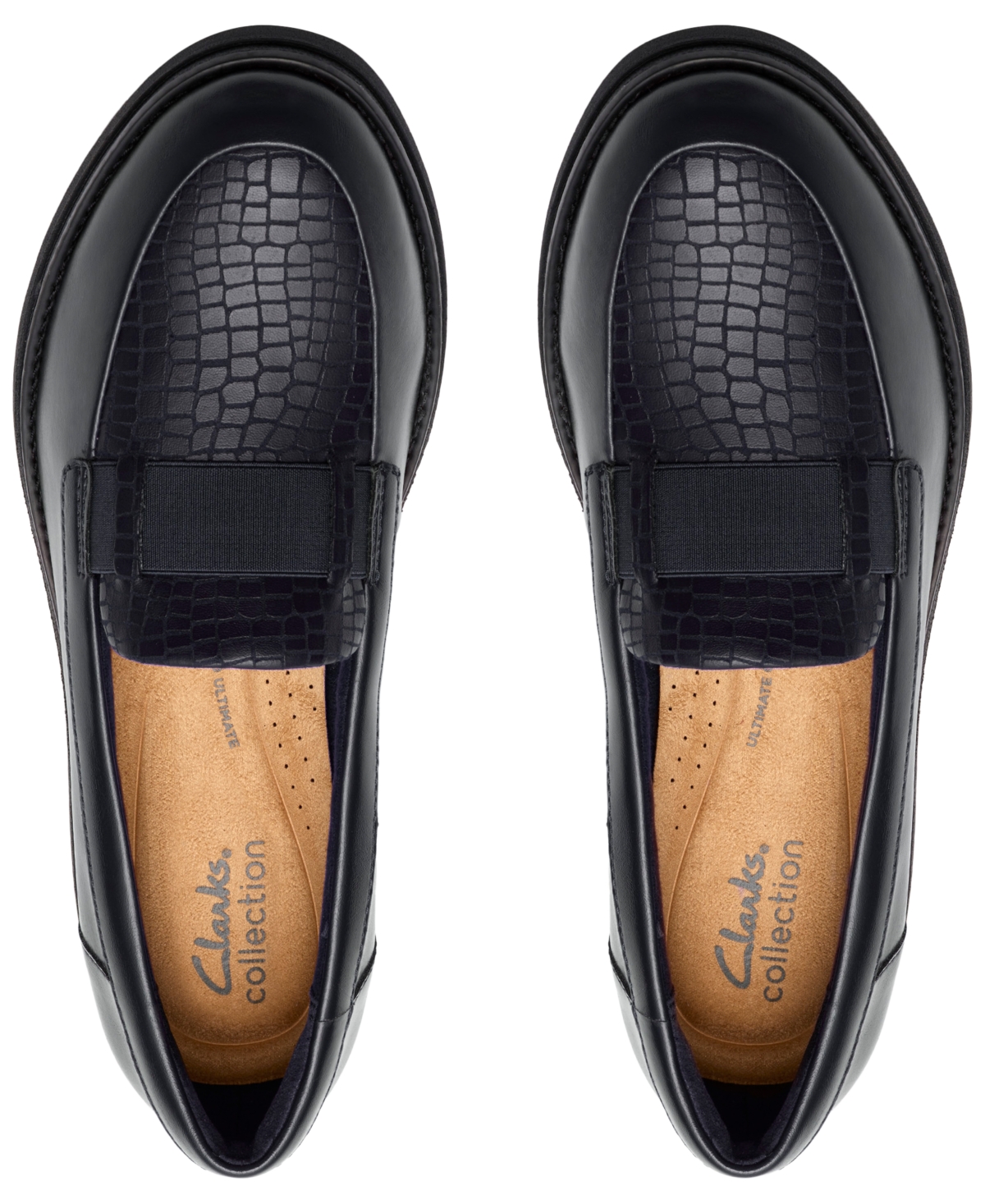 Clarks Women's Sharon Pace Slip-on Loafers In Black