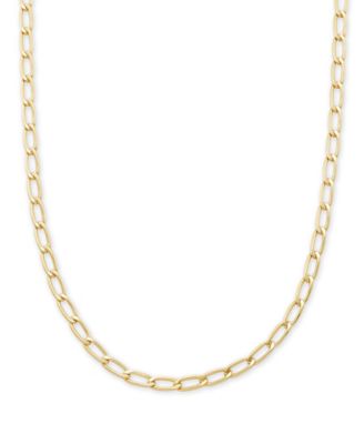 Kendra Scott - 14K Gold Plated Over Brass Merrick Chain Necklace