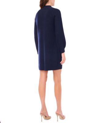 Women's Turtle Neck Sweater Dress