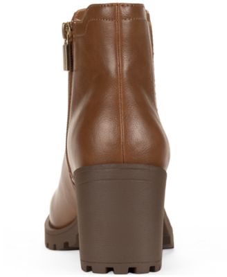Women's Morghann Lug Sole Booties, Macy's Exclusive