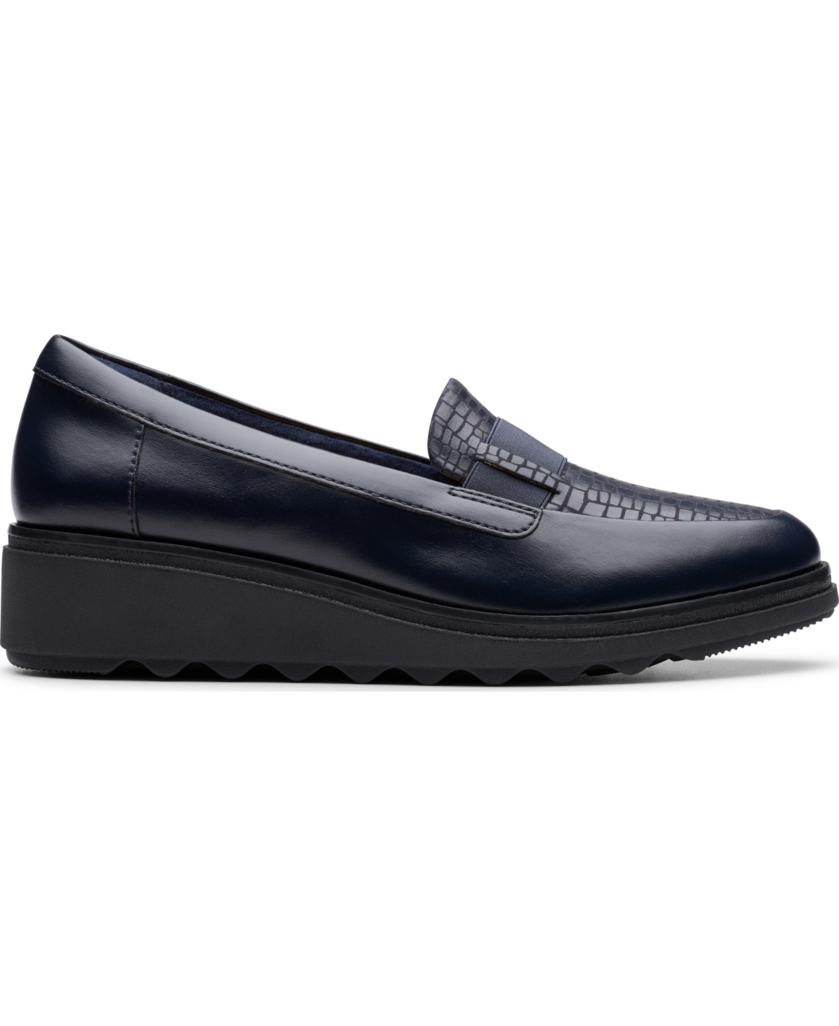 Clarks Women's Sharon Pace Slip-on Loafers In Black