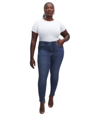 Women's Good Legs Skinny Mid Rise Jeans, Regular & Plus Size