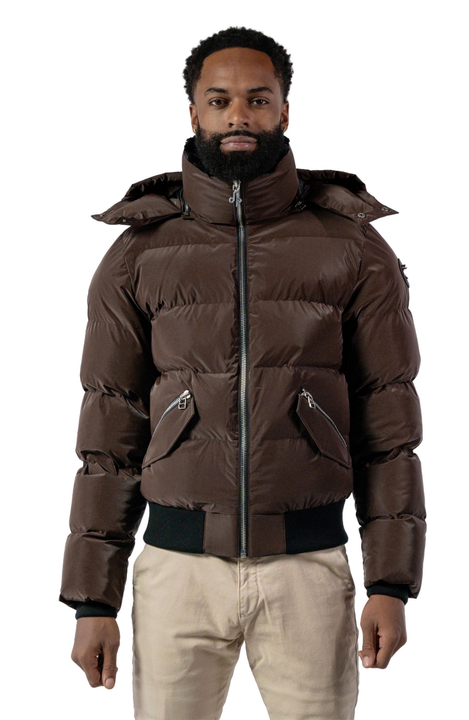 Men's Woody Bomber Quilted Coat
