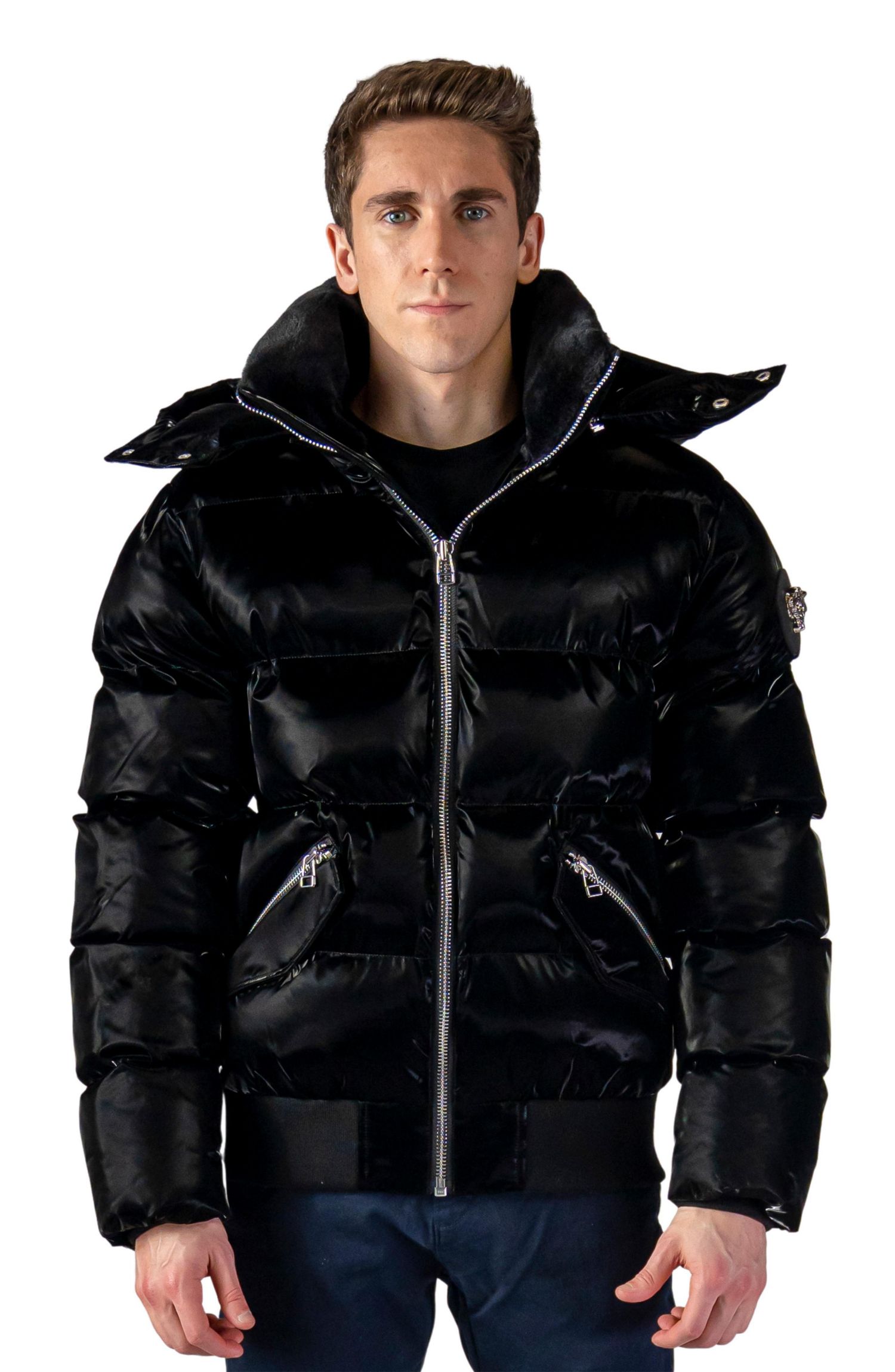 Men's Woody Bomber Quilted Coat