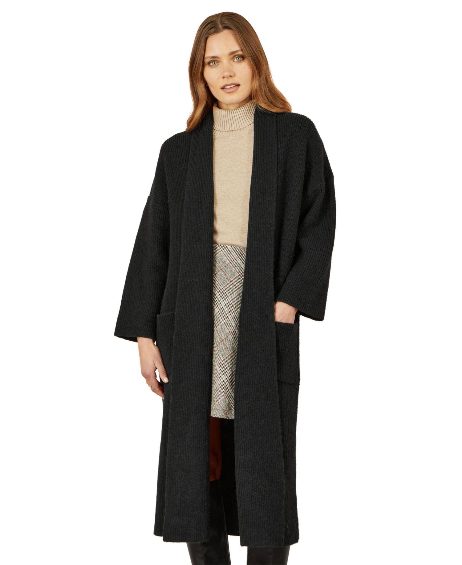 Women's Knitted Maxi Cardigan
