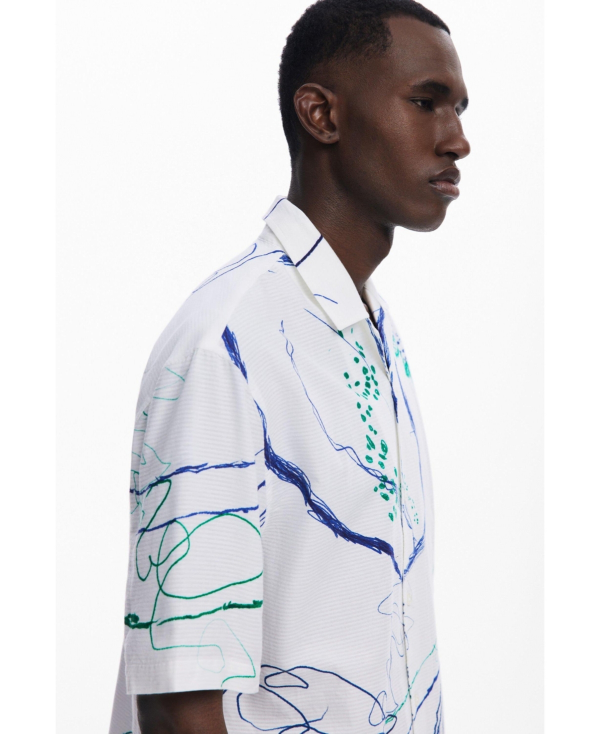 Desigual Men's Arty short-sleeve shirt