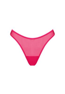 Plus Size The Thong - Mesh