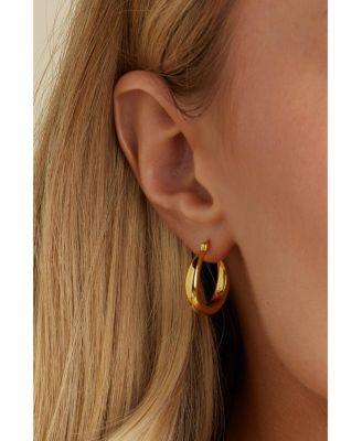 Nadia Classic Gold Hoops