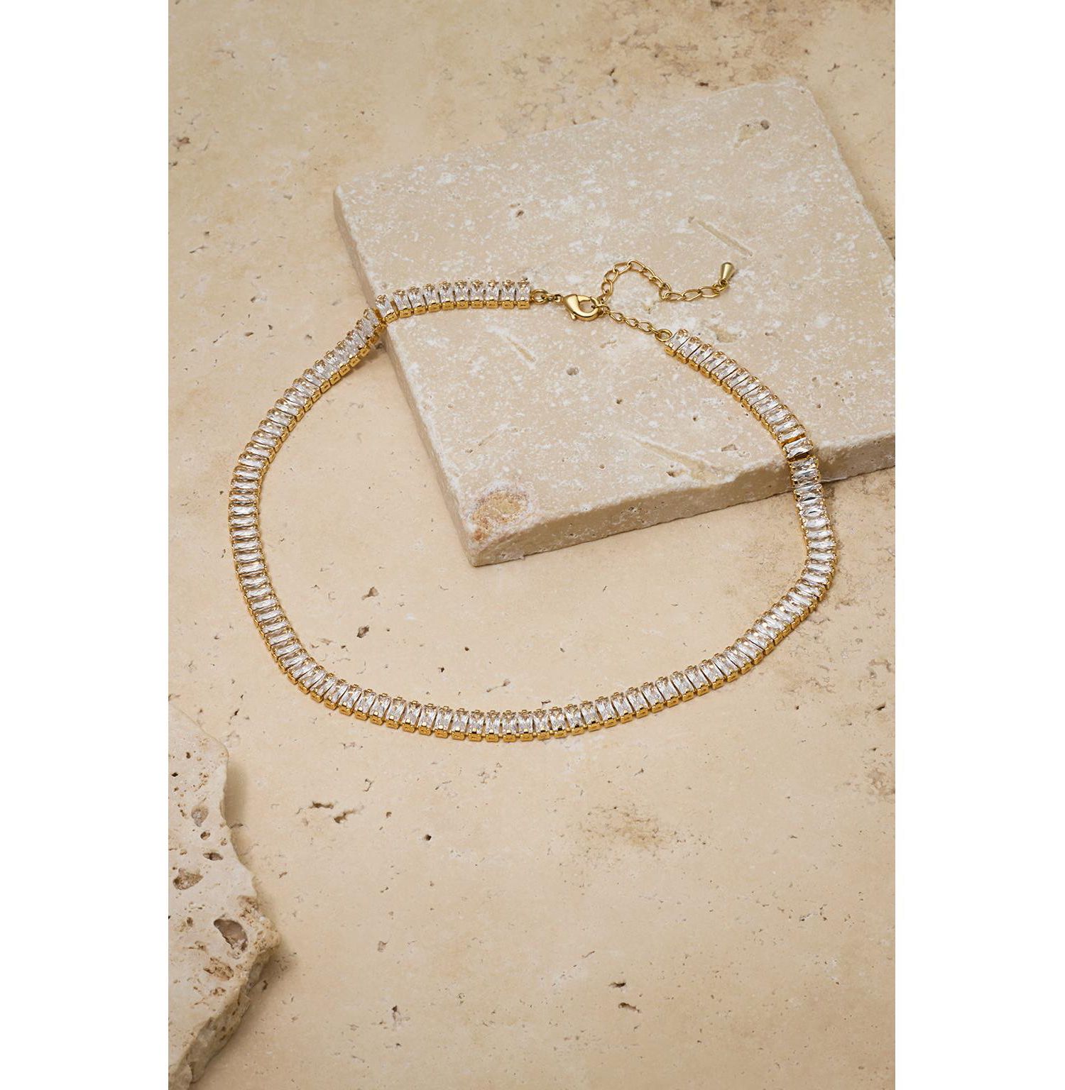 Polly Crystal Choker