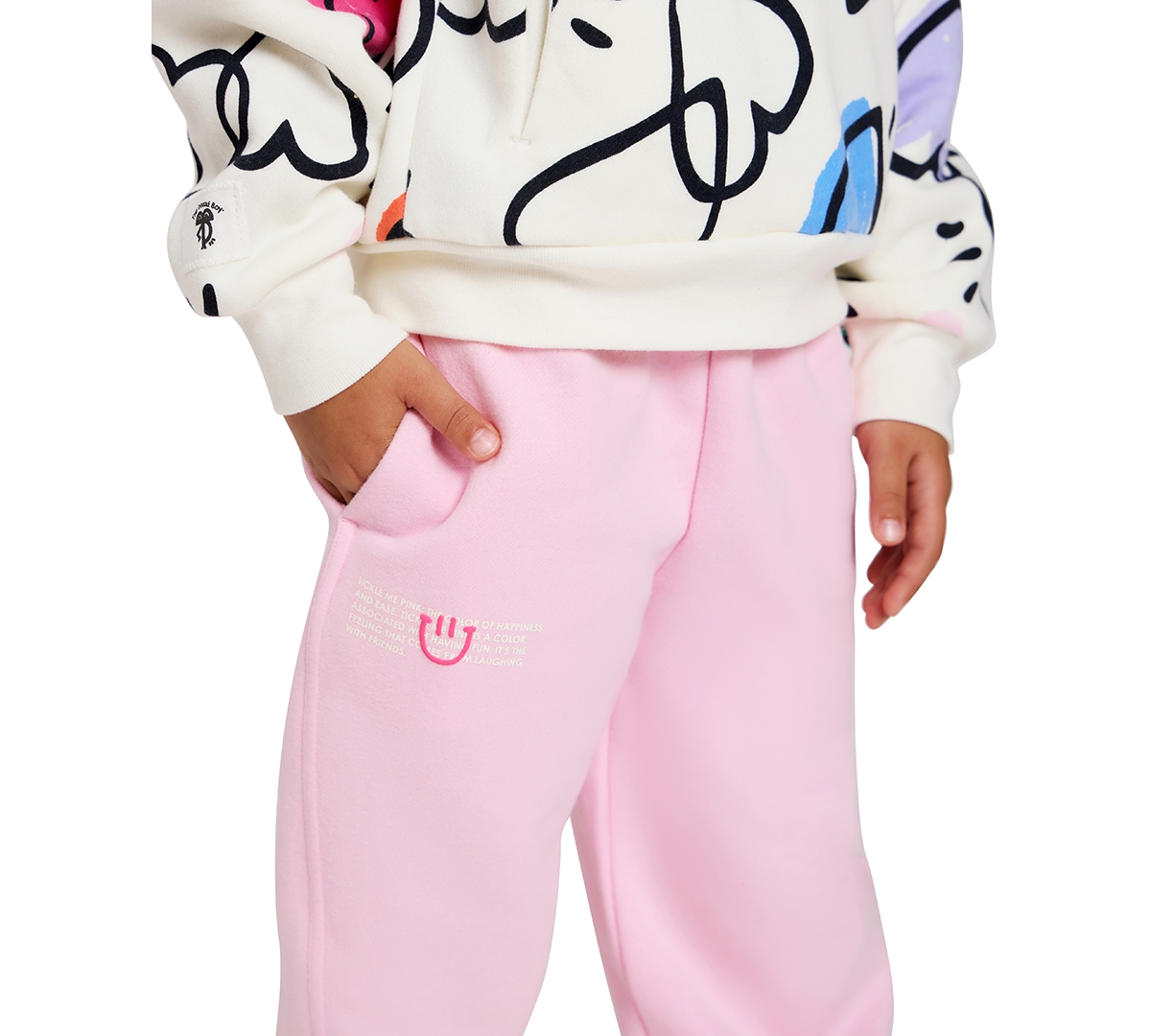 Color Lab Unisex 2t-6x Pull-on Fleece Jogger Pants In Pink
