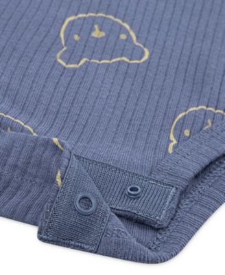 Baby Boys' Short-Sleeve Bodysuits, 3-Pack Set