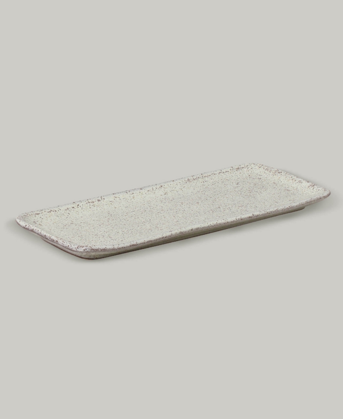 Porto Brasil 12.99" Stoneware Medium Rectangular Platters, Set Of 4 In Neutral