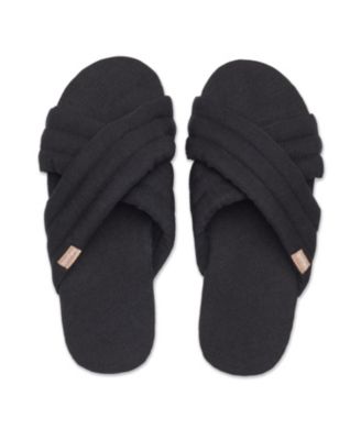 Women's Quilted Cross-Strap Slipper Roxborough