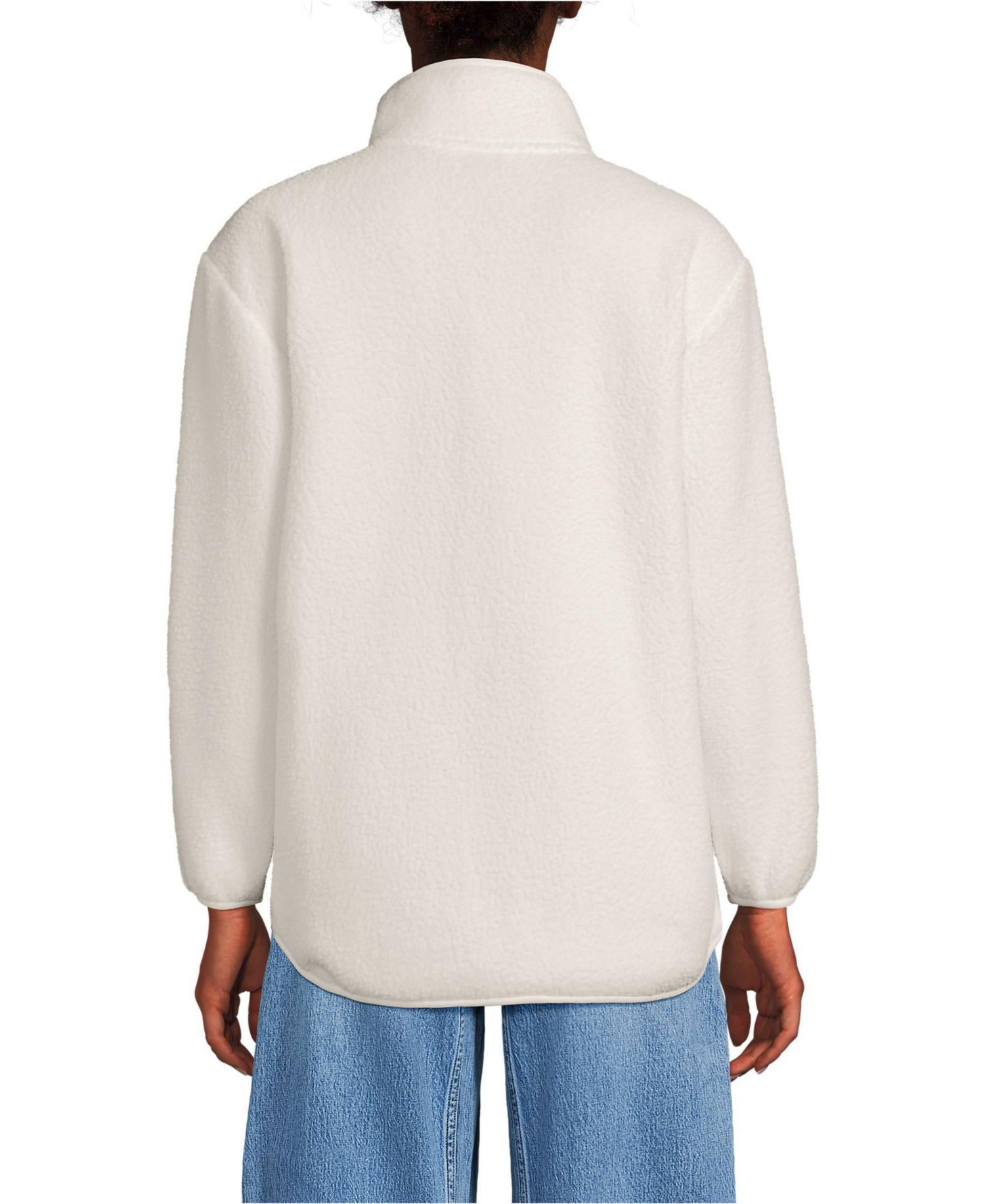Women's Petite Cozy High Pile Full Zip Fleece Jacket