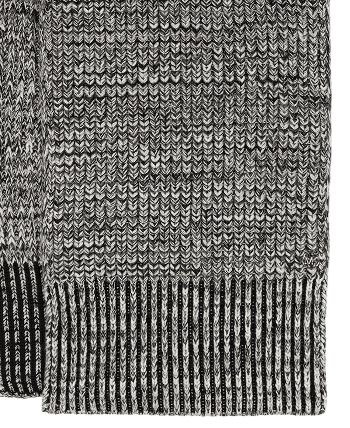 Michael Kors Michael  Women's Marled Knit Scarf In Gray