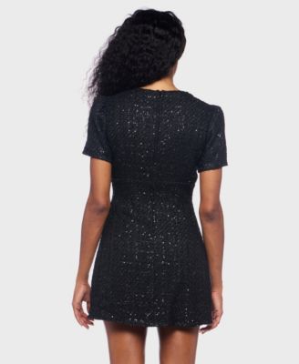 Women's Short Sleeve Crew Neck Dress