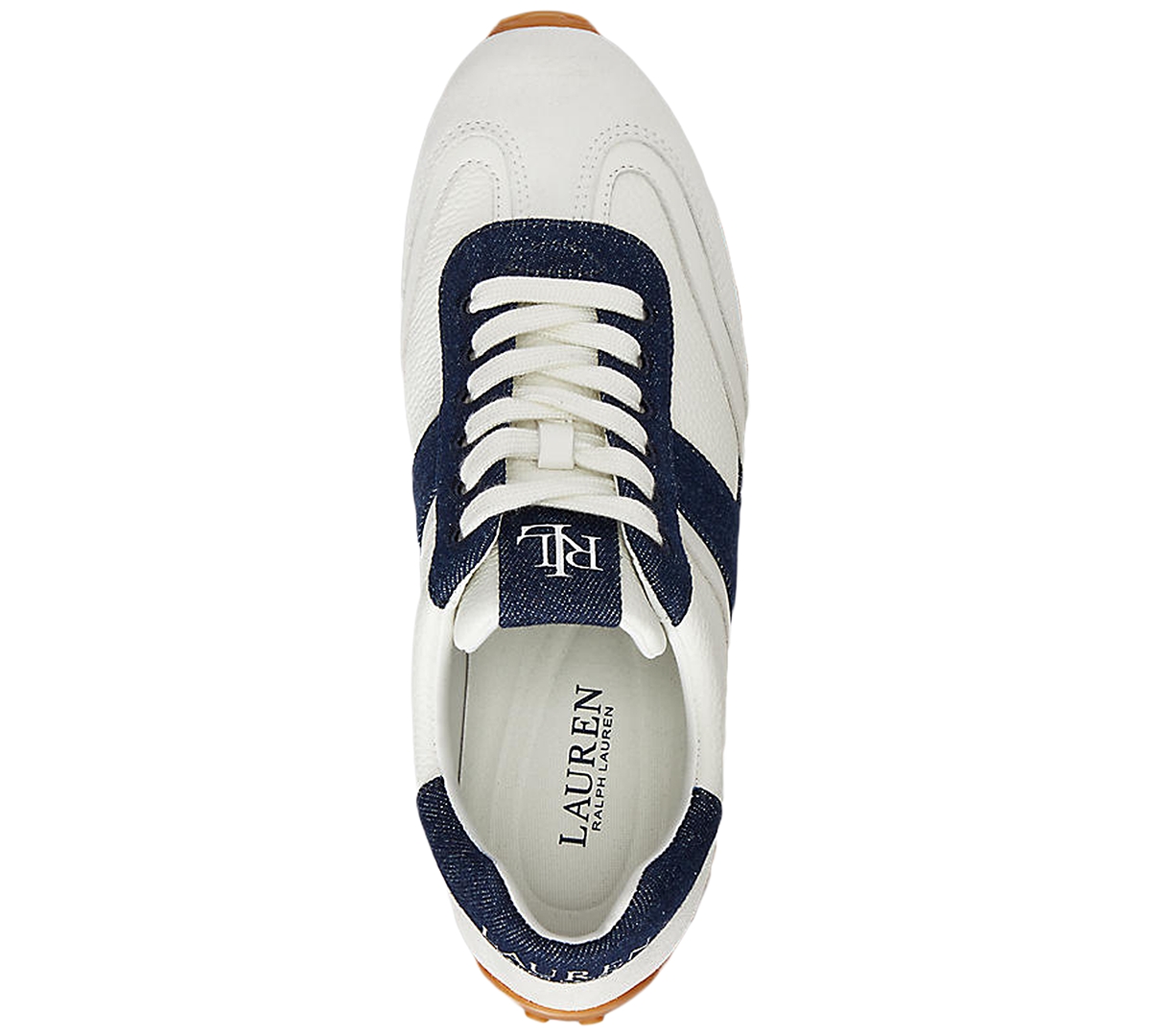 Ralph Lauren Women's Dani Lace-up Sneakers In White