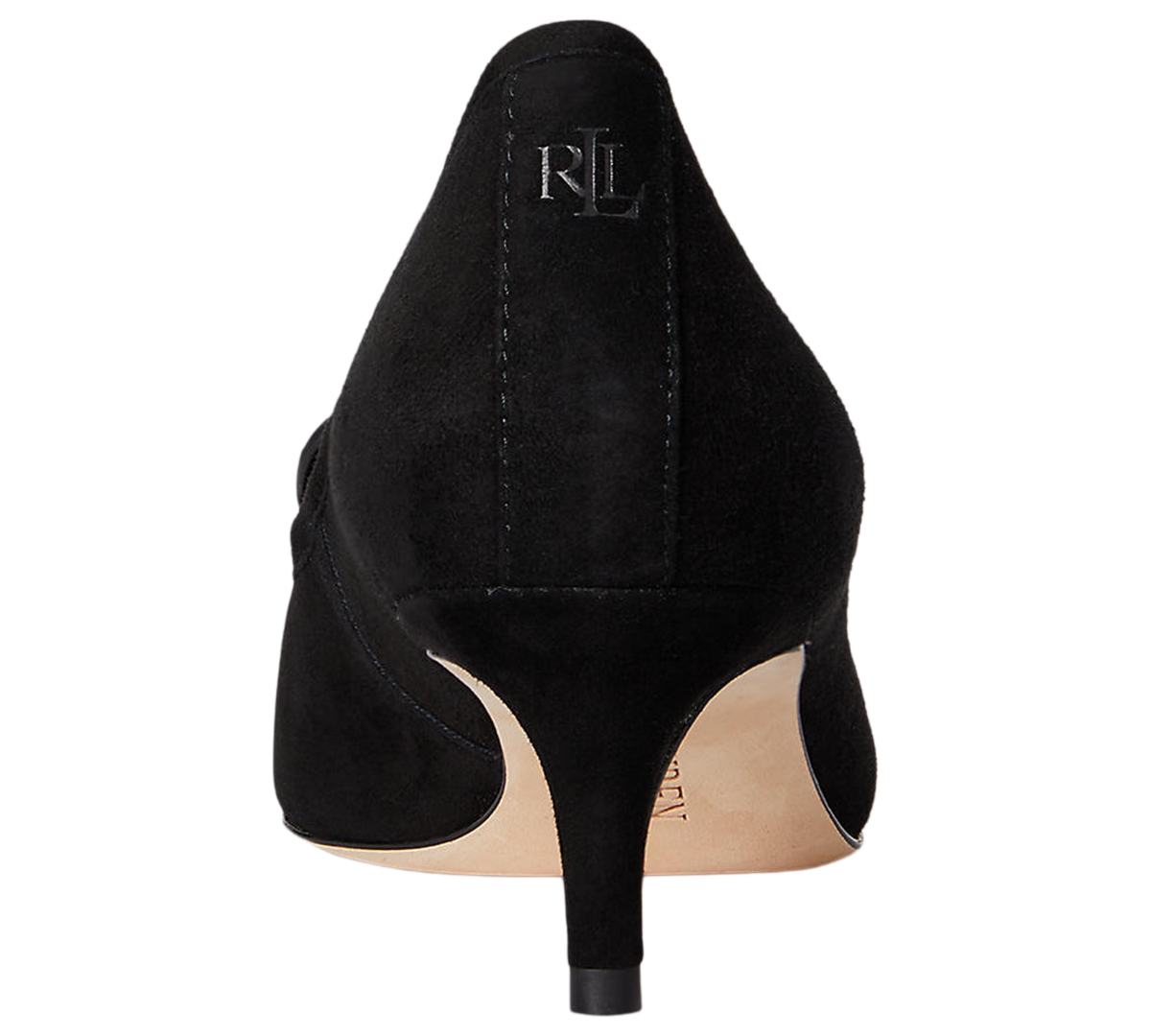 Lauren Ralph Women's Adrienne Suede Kiltie Pumps