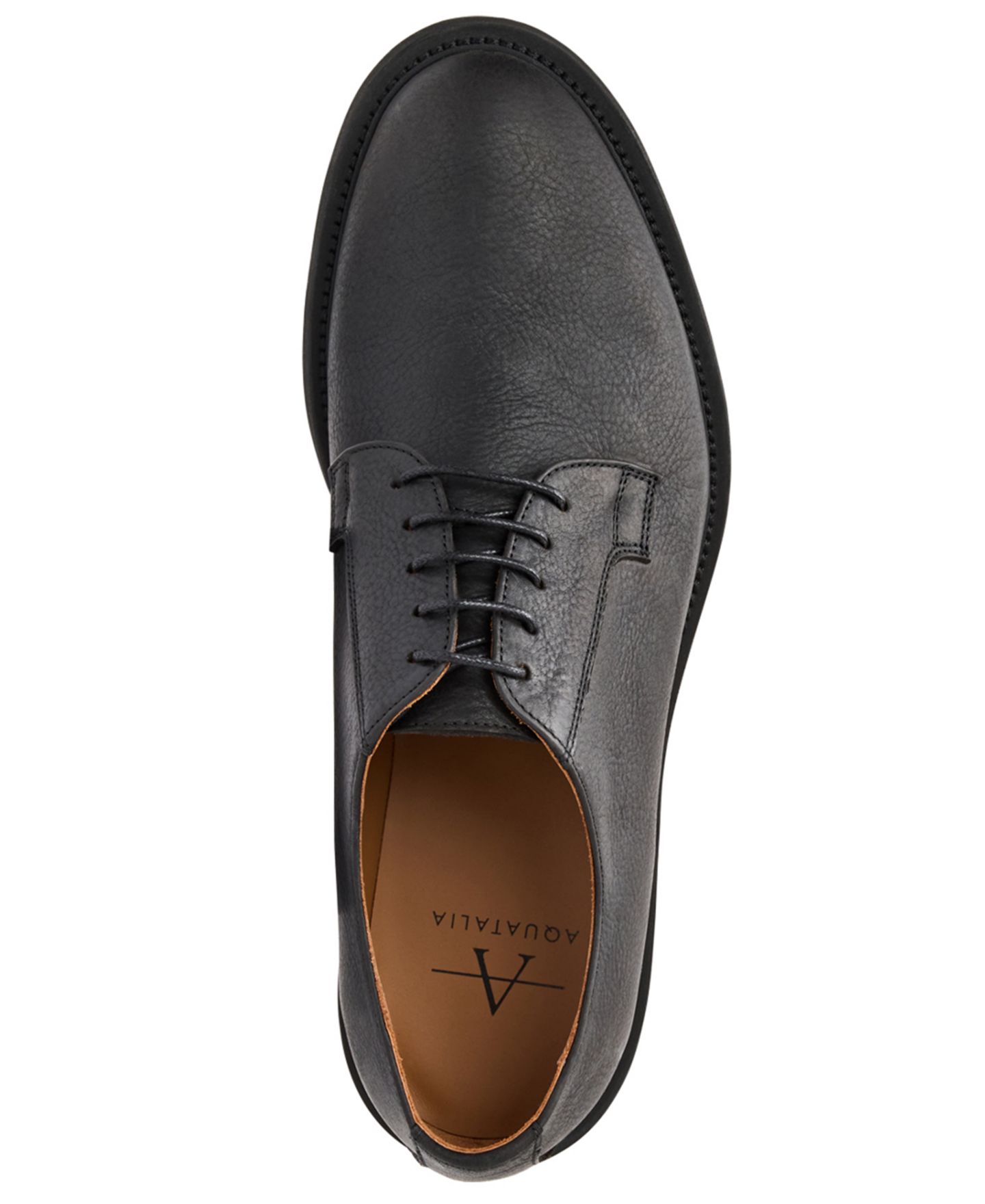Мужские туфли Aquatalia Grayson Slip-On Oxford, цвет: Чёрный — фото 4
