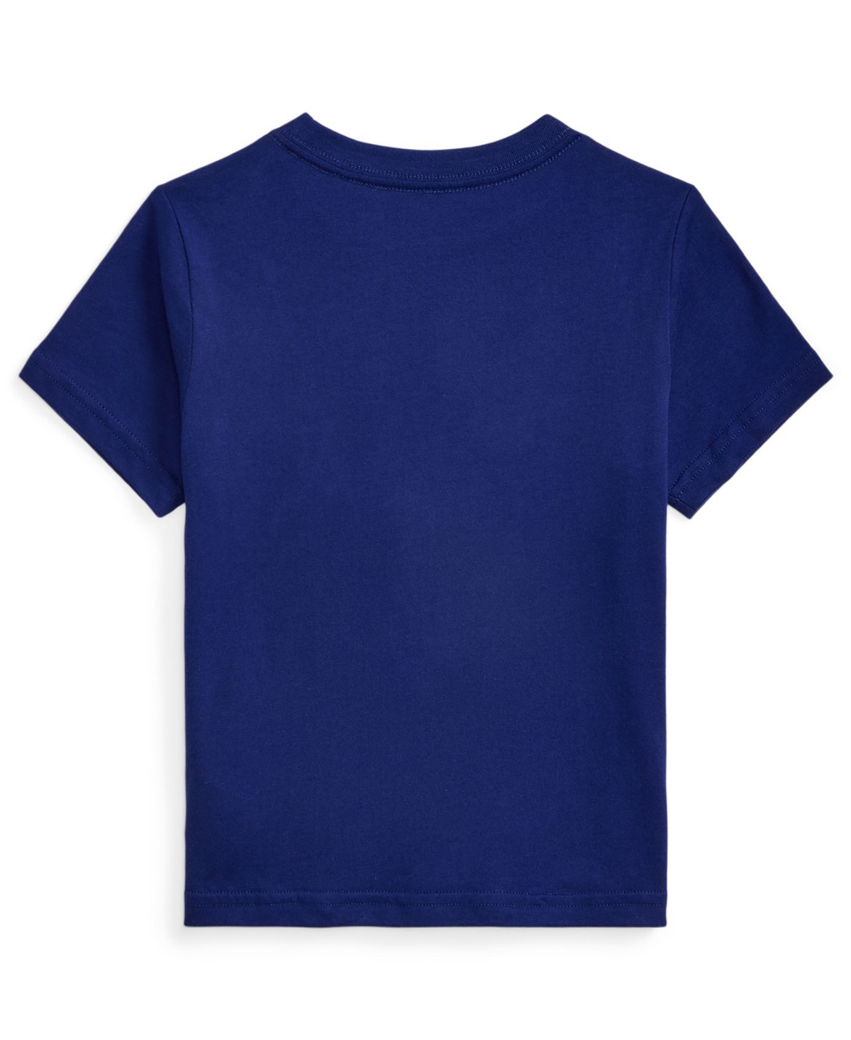 Polo Ralph Lauren Boys' Polo Bear Crewneck Cotton-jersey T-shirt Hol25 Bear Fall Royal Xl In Blue