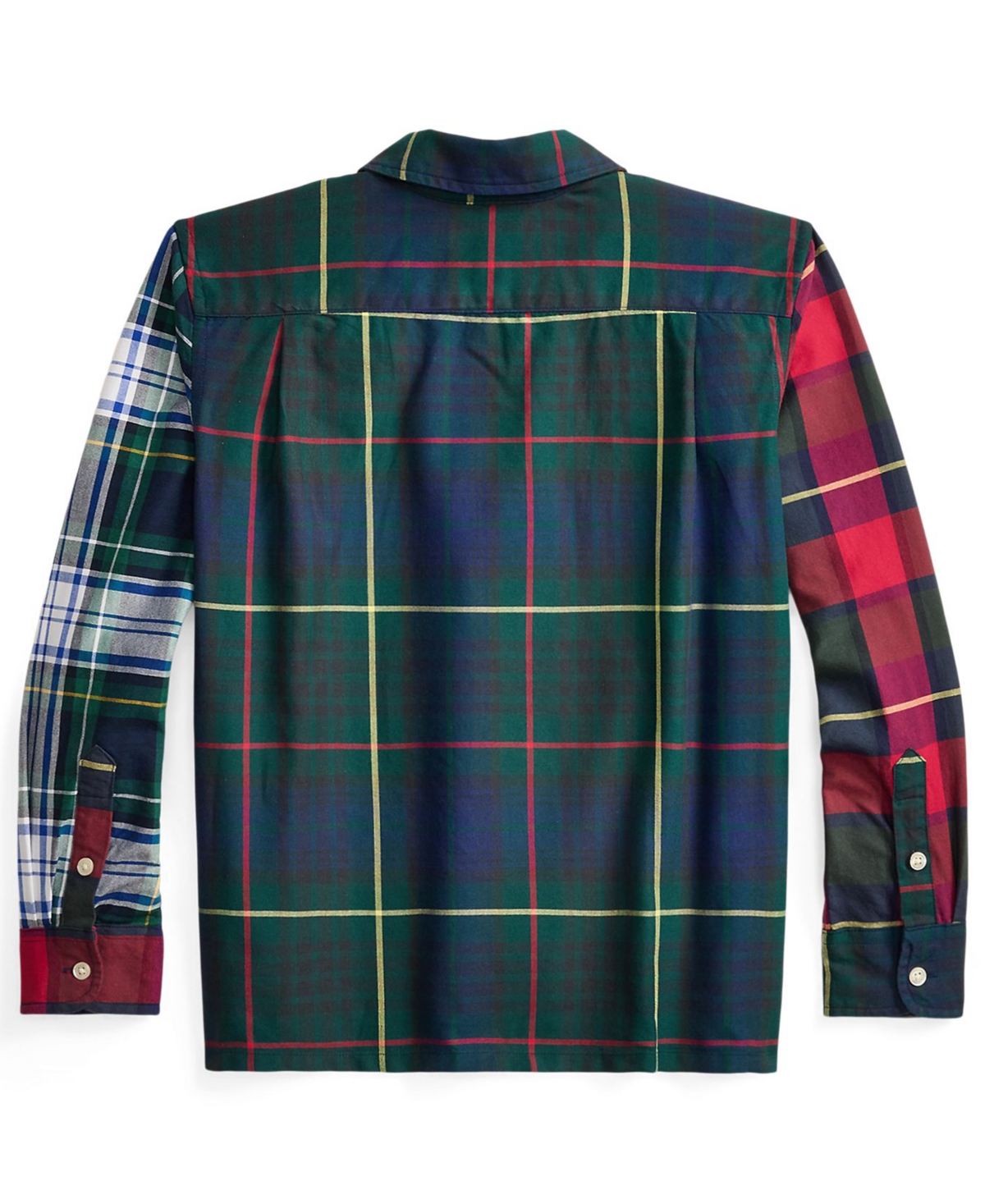 Polo Ralph Lauren Big Boys Plaid Cotton Oxford Fun Shirt