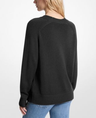Michael Kors Women's Easy Saddle Sleeve Sweater