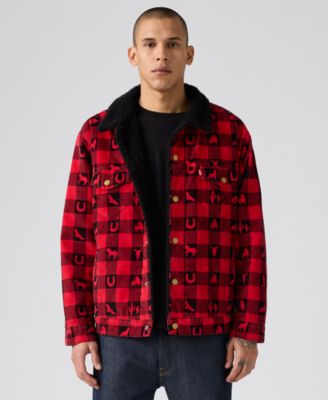 Levi's - Men's Relaxed Fit Plaid Trucker Jacket