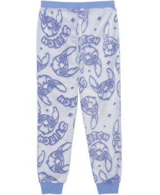 Girls' 7-14 Debossed Plush Jogger Pull-On Pants