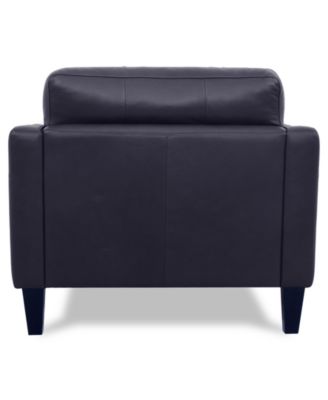 Pezley 39&amp;quot; Leather Armchair