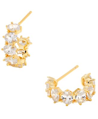 2-Piece Cailin Cubic Zirconia Pendant Necklace and Huggie Earrings Gift Set