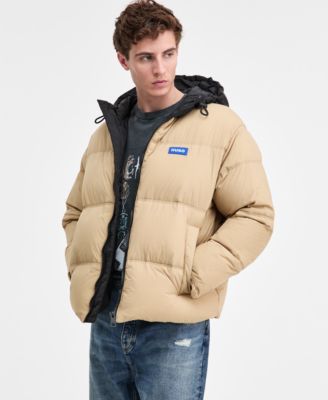 Hugo Boss - Men's Bodo Contrast-Hood Insulated Jacket