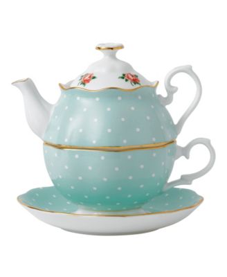 Royal Albert - Polka Rose Tea Set for One