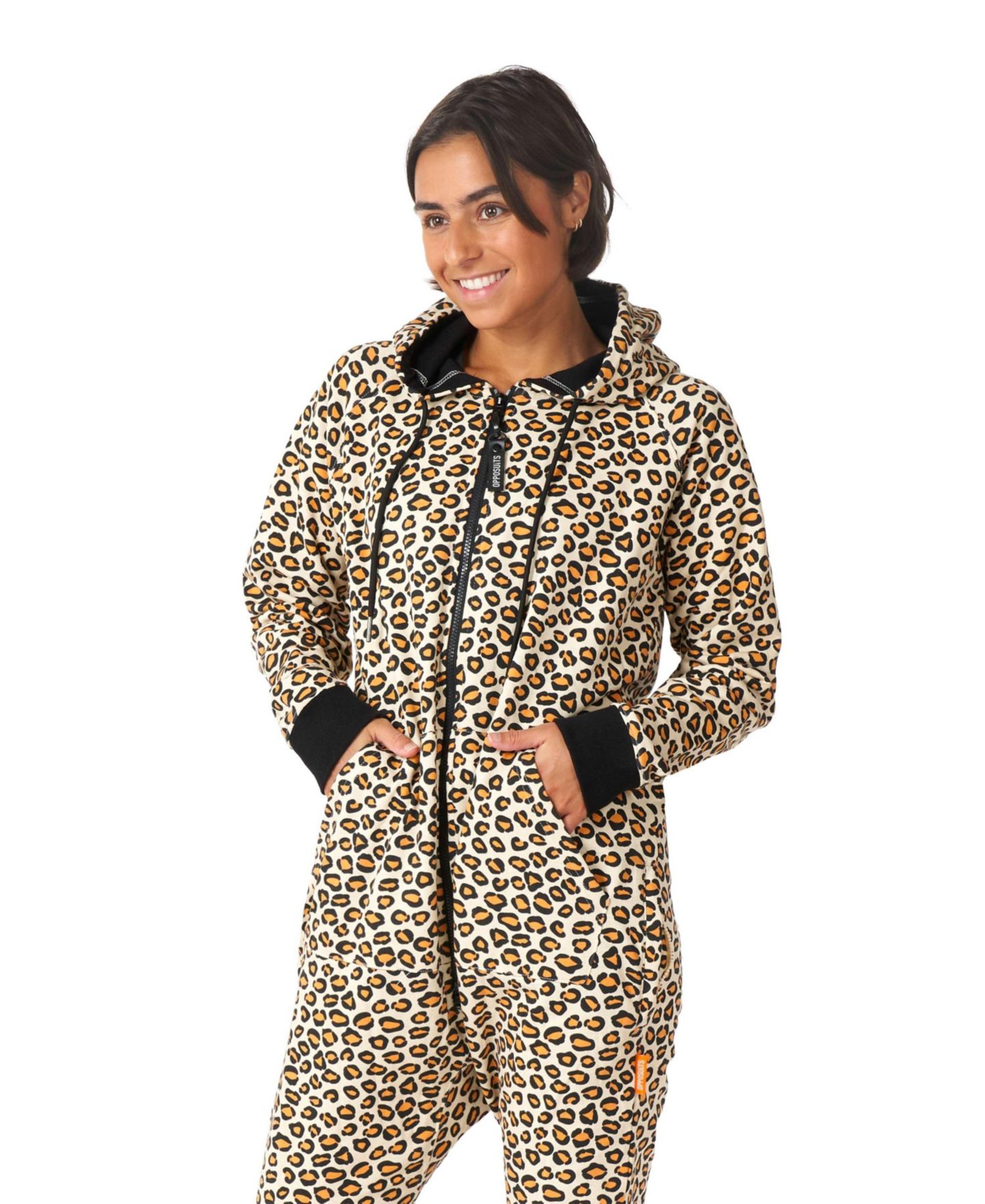 Мужской взрослый цельный комбинезон OppoSuits для отдыха, цвет: Бежевый — фото 7
