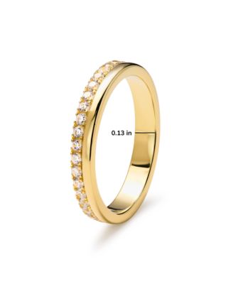Gold Band Ring - Celine Double