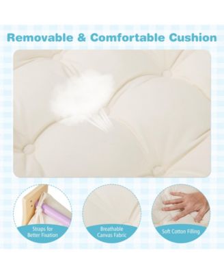 6 in 1 Kids Climbing Arch Playset wIth Removable Cushion and Stoppers