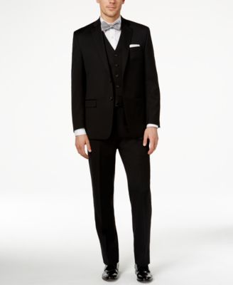 Lauren Ralph Lauren - Black Vested Solid Suit