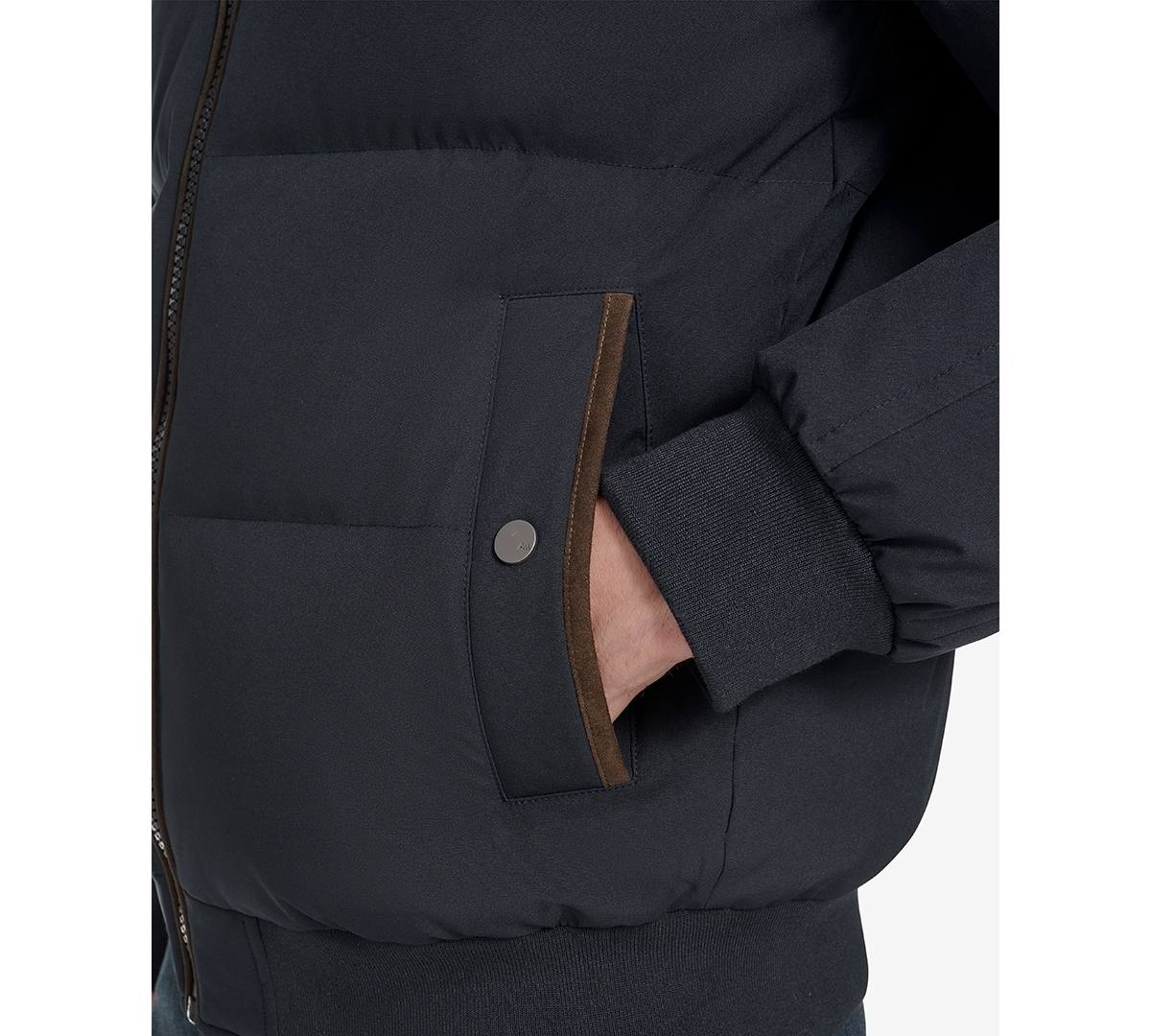Marc New York Men's Langham Long Sleeves Bomber Jacket In Black