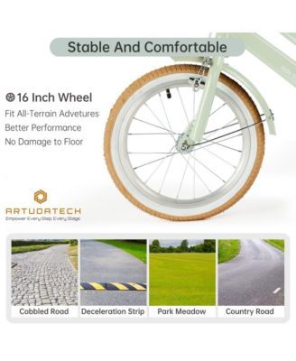 16-Inch Kids Bike for Ages 5-9 with Lightweight Magnesium Frame, Training Wheels & Dual Brakes for Safe Riding