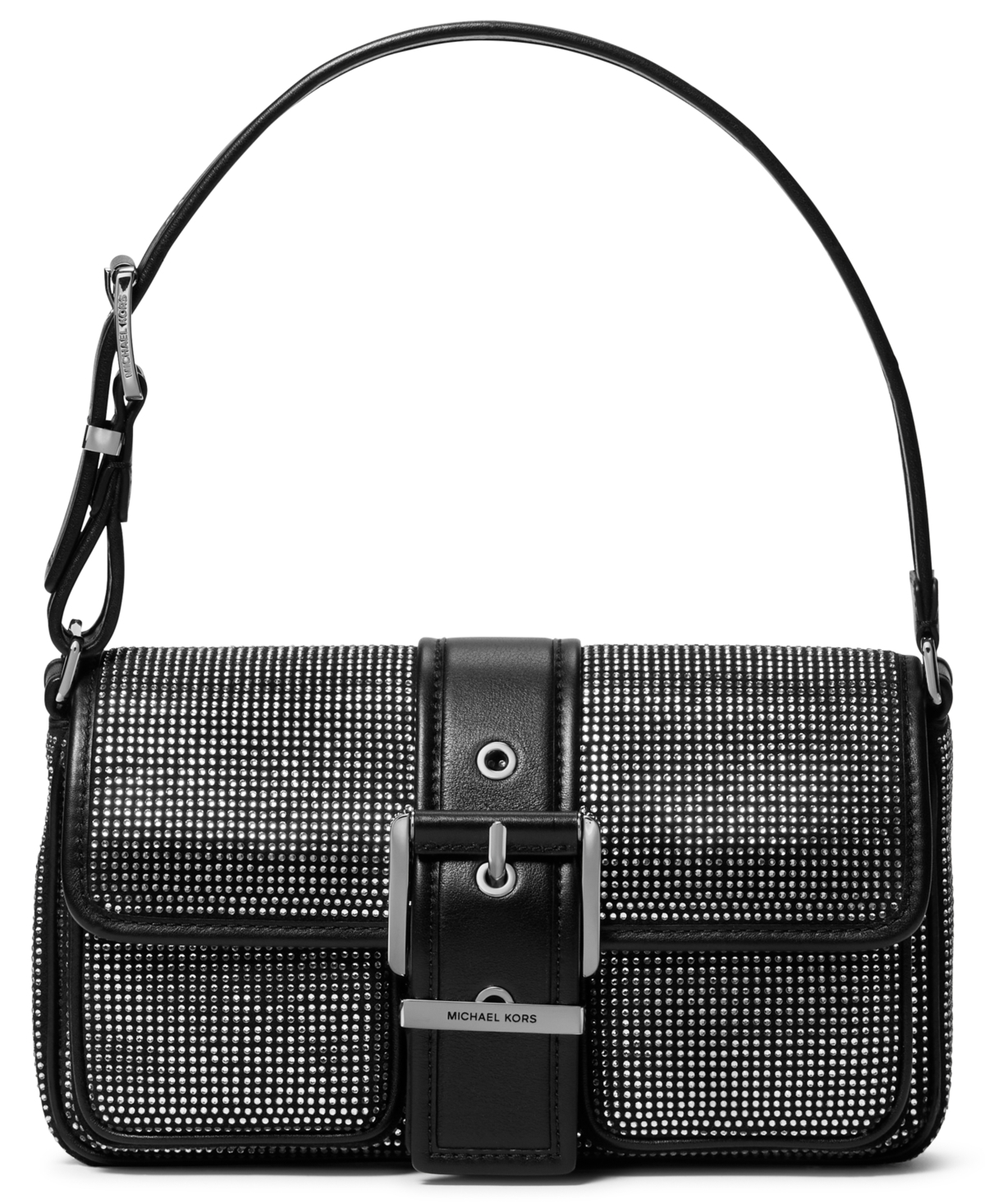 Michael Kors Michael  Colby Small Shoulder Handbag In Black