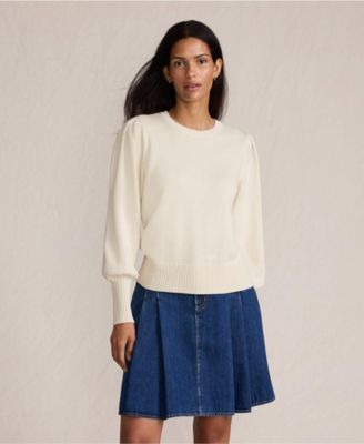 Women's Drifter Puff Sleeve Crew Neck Sweater