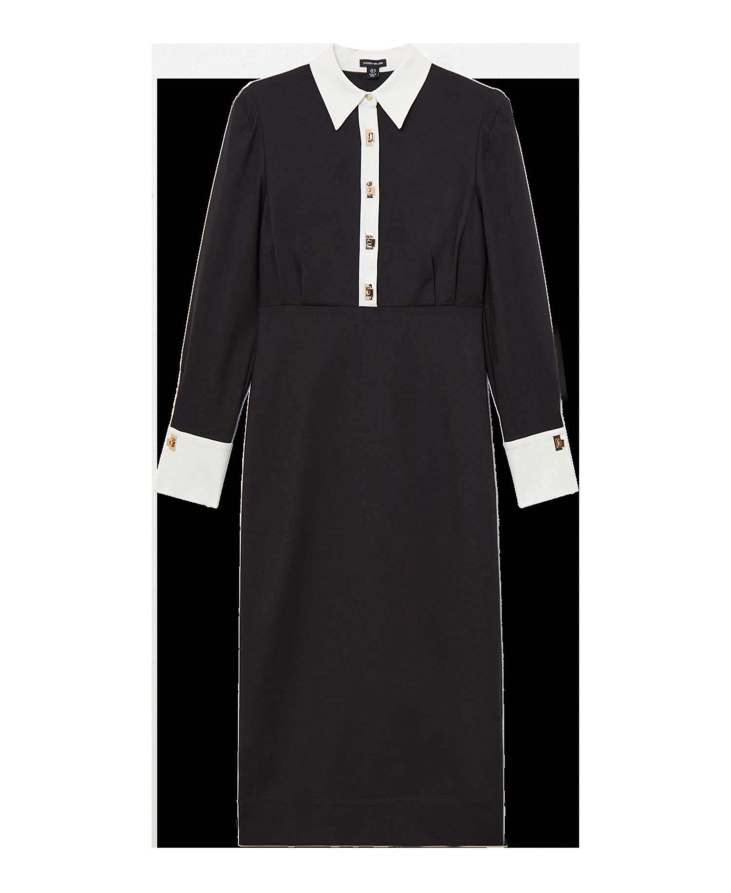 Women's Techno Cotton Shirt Maxi Shirt Dress