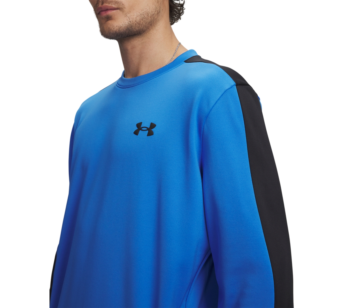 Under Armour Men's Crewneck Sweatshirt In Blue